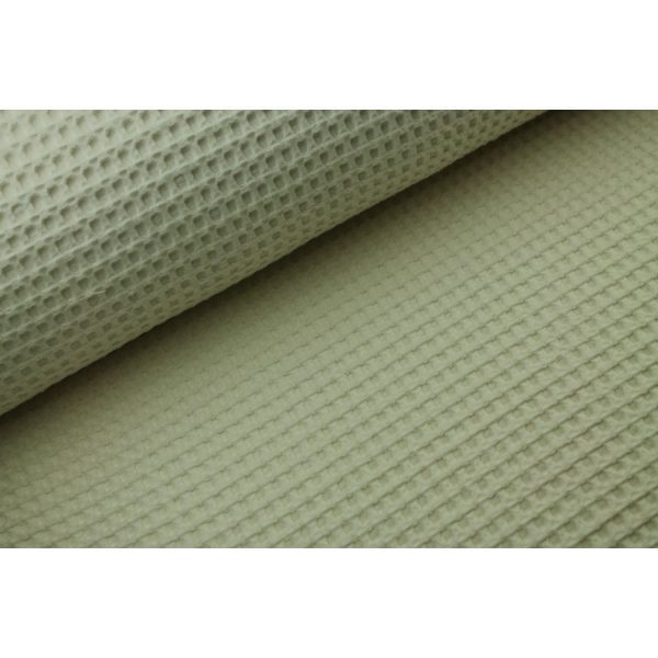 Tissu Nid d’abeille Crème