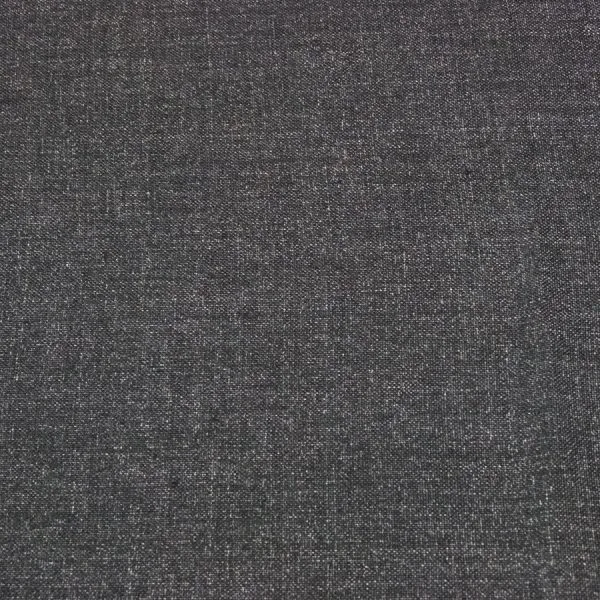 Raffinierter gewaschener Leinenstoff in Anthrazitgrau