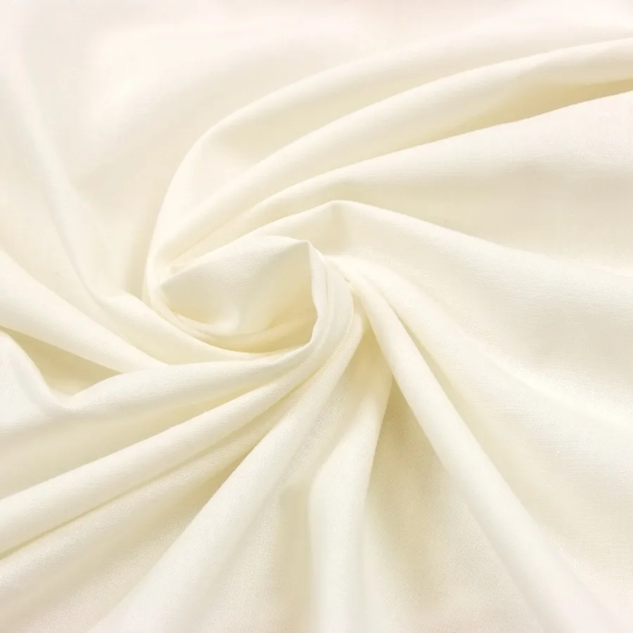 Tissu coton écrue - Polyvalent et respirant