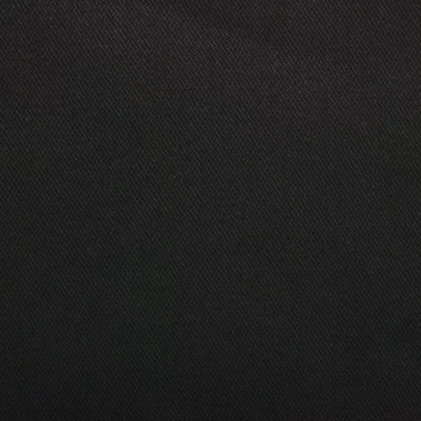 Coupon - Tissu gabardine noire coton/polyester - Confort et résistance