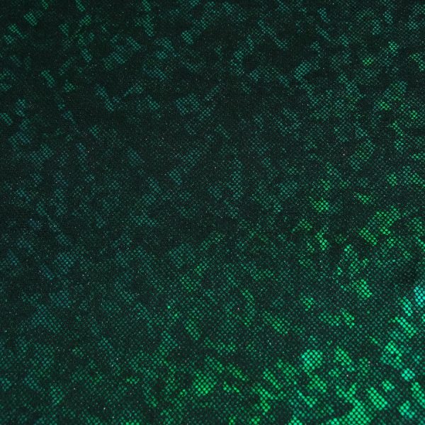 Coupon - Tissu lycra paillettes élastique durable pour habillement