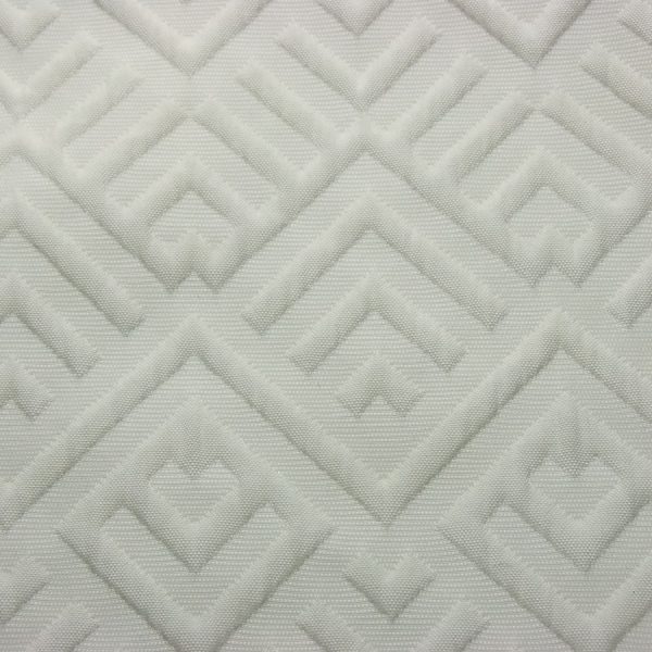 Tissu épais matelassé Zigzag - Largeur 310 centimètres - Écru (1)