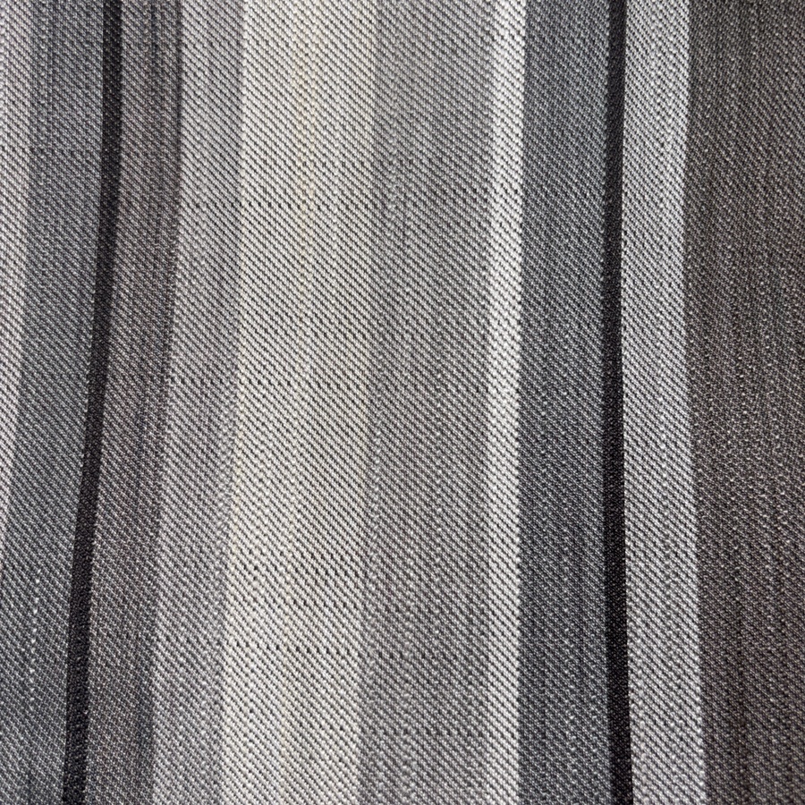 Tissu aspect lin pour rideaux à rayure gris (1) Tissu aspect lin pour rideaux à rayure gris (1)