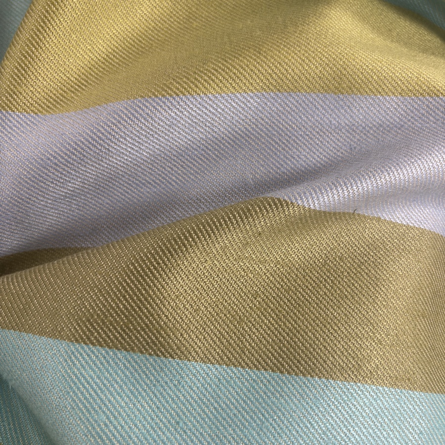 Tissu coton à rayure anis pour ameublement (3) Tissu coton à rayure anis pour ameublement (3)