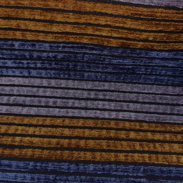 Tissu coton à rayures côtelées en velours pour ameublement (1)