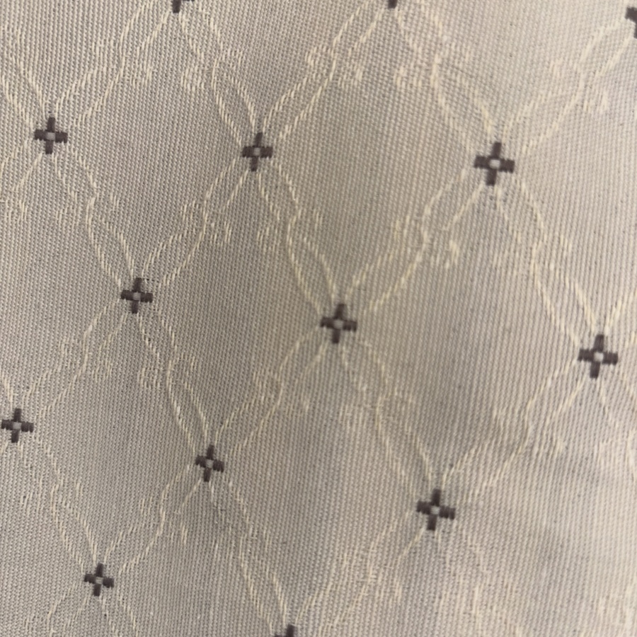 Tissu coton piqué beige de point de croix - Largeur 280 centimètres (2) Tissu coton piqué beige de point de croix - Largeur 280 centimètres (2)