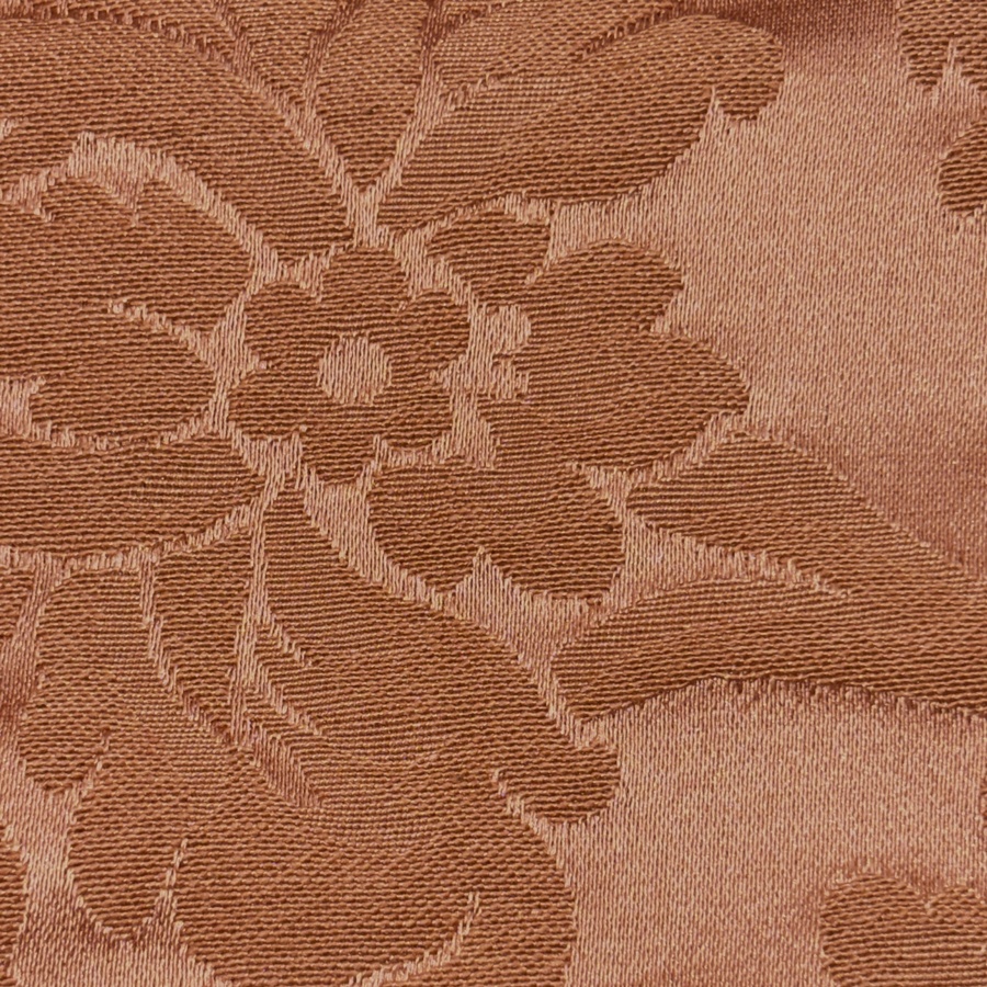 Tissu coton saumon imprimé baroque (2) Tissu coton saumon imprimé baroque (2)