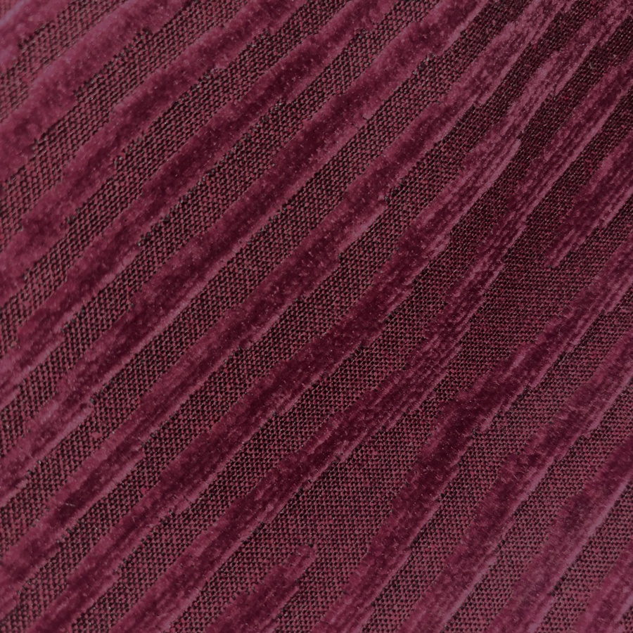 Tissu en coton violet et rayures de velours (3) Tissu en coton violet et rayures de velours (3)