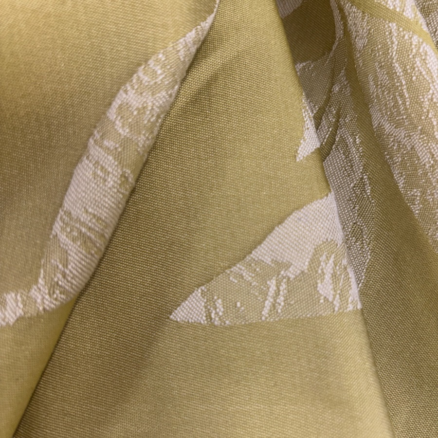 Tissu jacquard vert fleuri pour ameublement (5) Tissu jacquard vert fleuri pour ameublement (5)