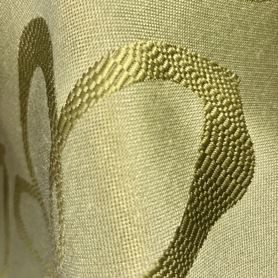 Tissu polyester vert à motif fleuri pour ameublement (3) Tissu polyester vert à motif fleuri pour ameublement (3)