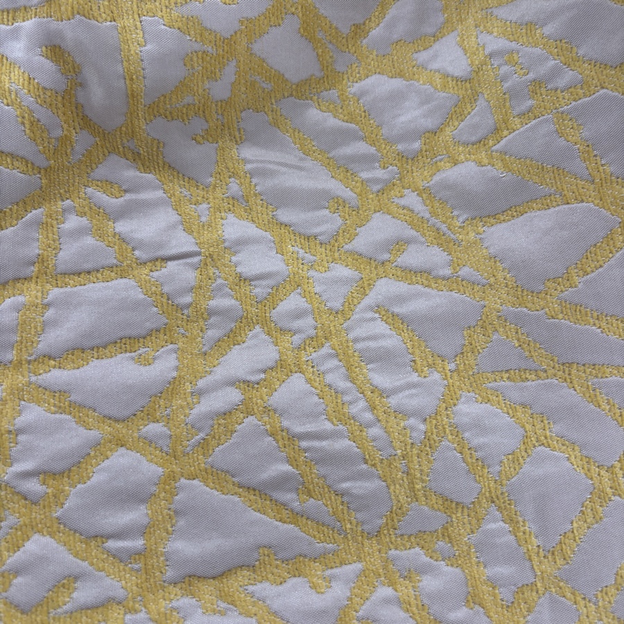 Tissu taffetas de velours jaune - Largeur 280 centimètres (1) Tissu taffetas de velours jaune - Largeur 280 centimètres (1)