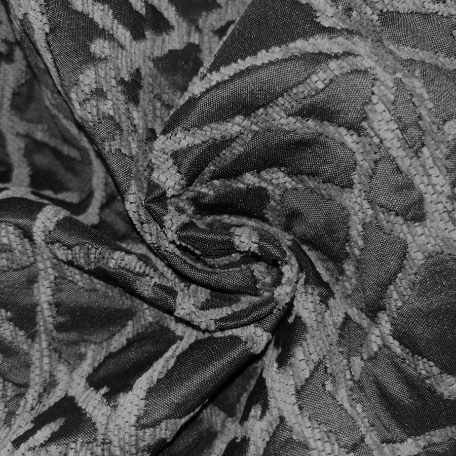 Tissu taffetas de velours noir - Largeur 280 centimètres (3) Tissu taffetas de velours noir - Largeur 280 centimètres (3)
