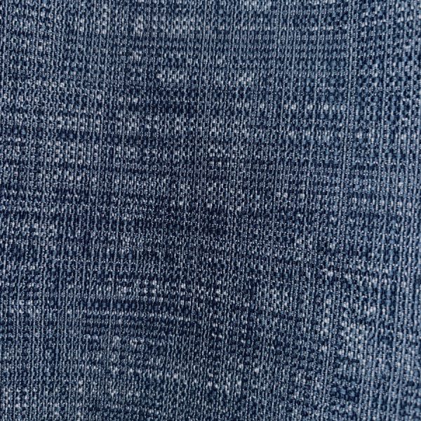 Tissu tissé bleu canard pour ameublement - Largeur 280 centimètres (1)