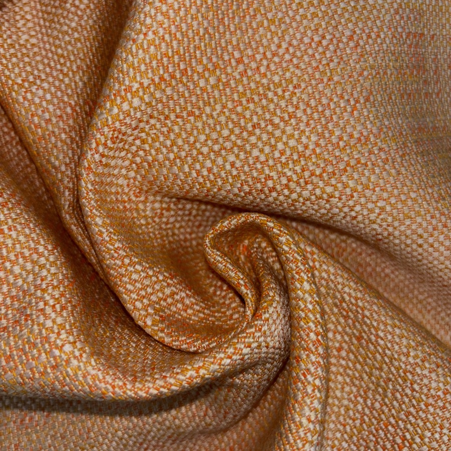 Tissu tissé orange pour ameublement - Largeur 280 centimètres (2) Tissu tissé orange pour ameublement - Largeur 280 centimètres (2)