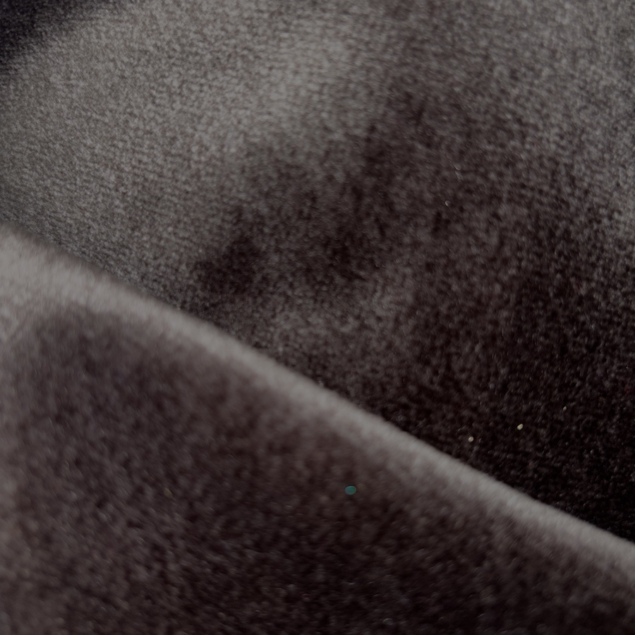 Tissu velours gris pour ameublement (3) Tissu velours gris pour ameublement (3)