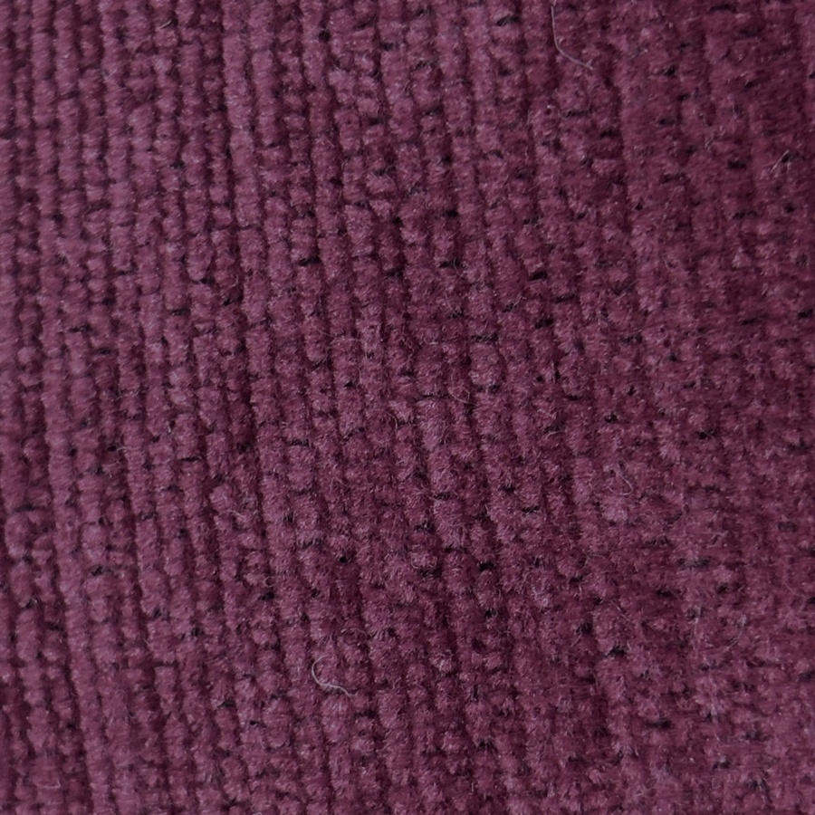 Tissu velours ras prune pour ameublement (2) Tissu velours ras prune pour ameublement (2)