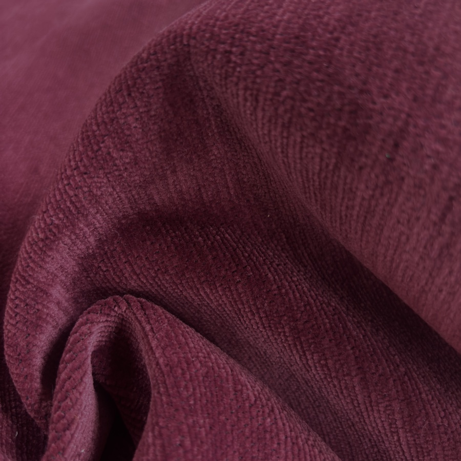 Tissu velours ras prune pour ameublement (5) Tissu velours ras prune pour ameublement (5)