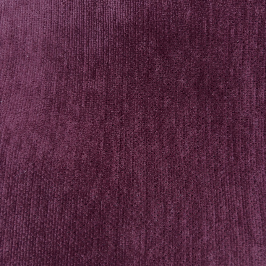 Tissu velours ras prune pour ameublement (1) Tissu velours ras prune pour ameublement (1)
