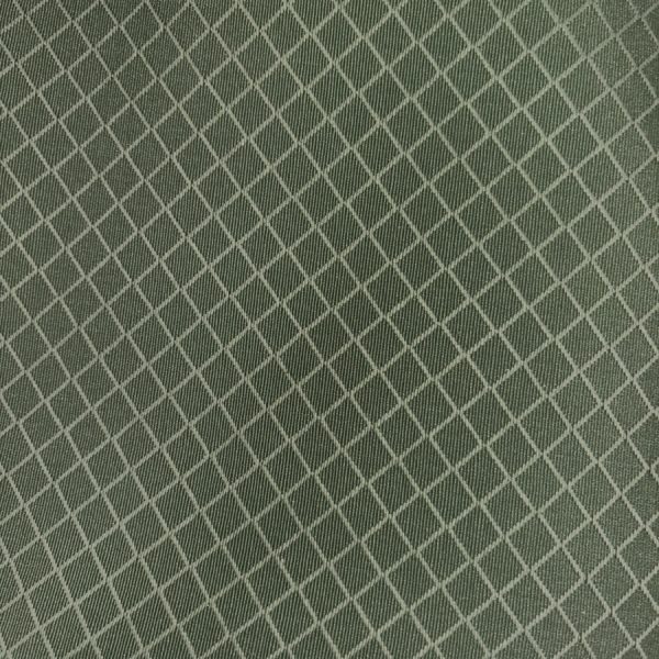 Toile de polyester réversible à carreaux vert clair - Largeur 280 centimètres (1)