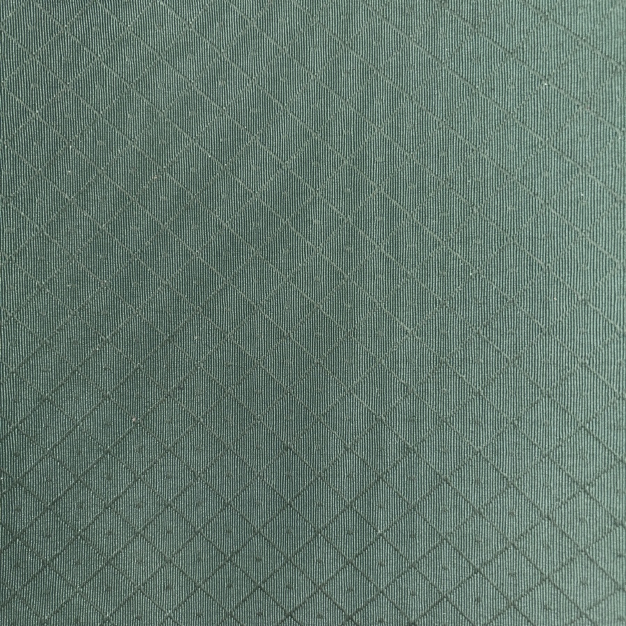 Toile de polyester réversible à carreaux vert sauge - Largeur 280 centimètres (1) Toile de polyester réversible à carreaux vert sauge - Largeur 280 centimètres (1)