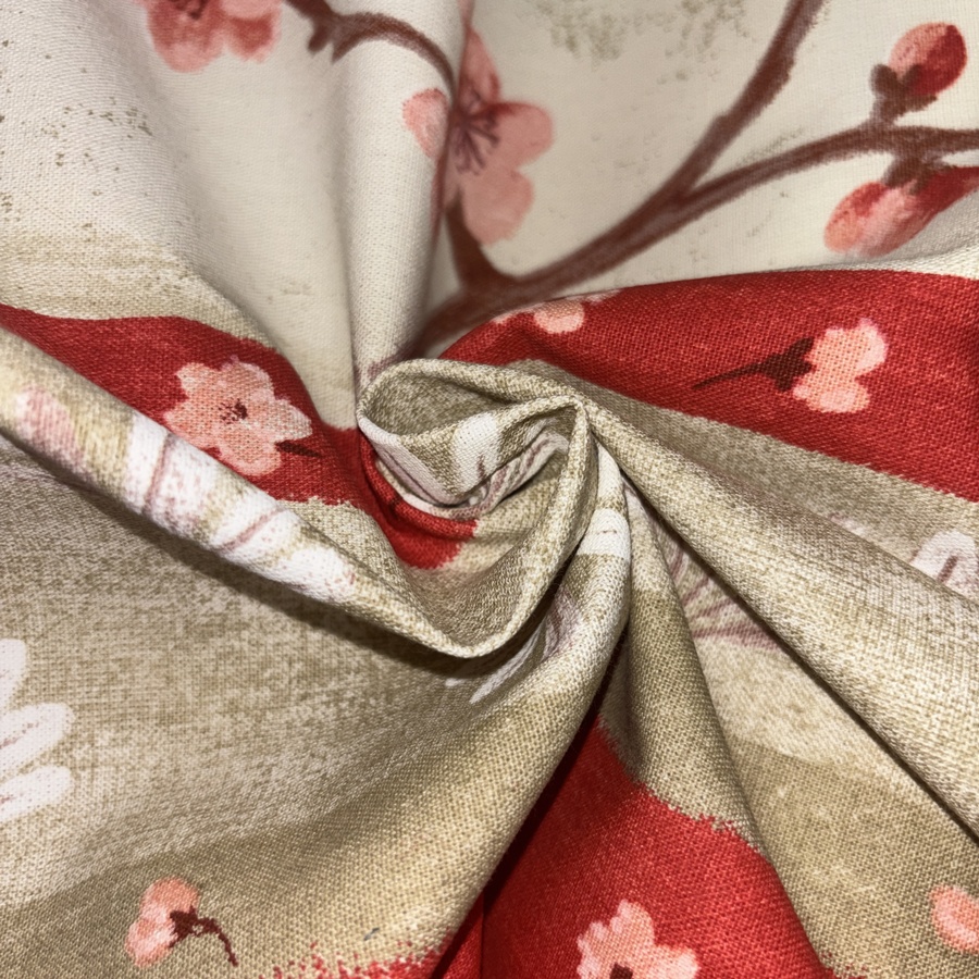 Tissu coton imprimé automne japonais - Largeur 280 centimètres (4) Tissu coton imprimé automne japonais - Largeur 280 centimètres (4)