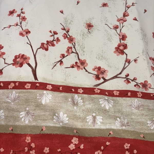 Tissu coton imprimé automne japonais - Largeur 280 centimètres (1)