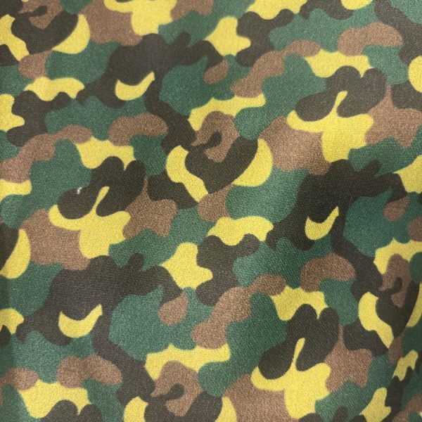 Tissu coton imprimé camouflage (1)