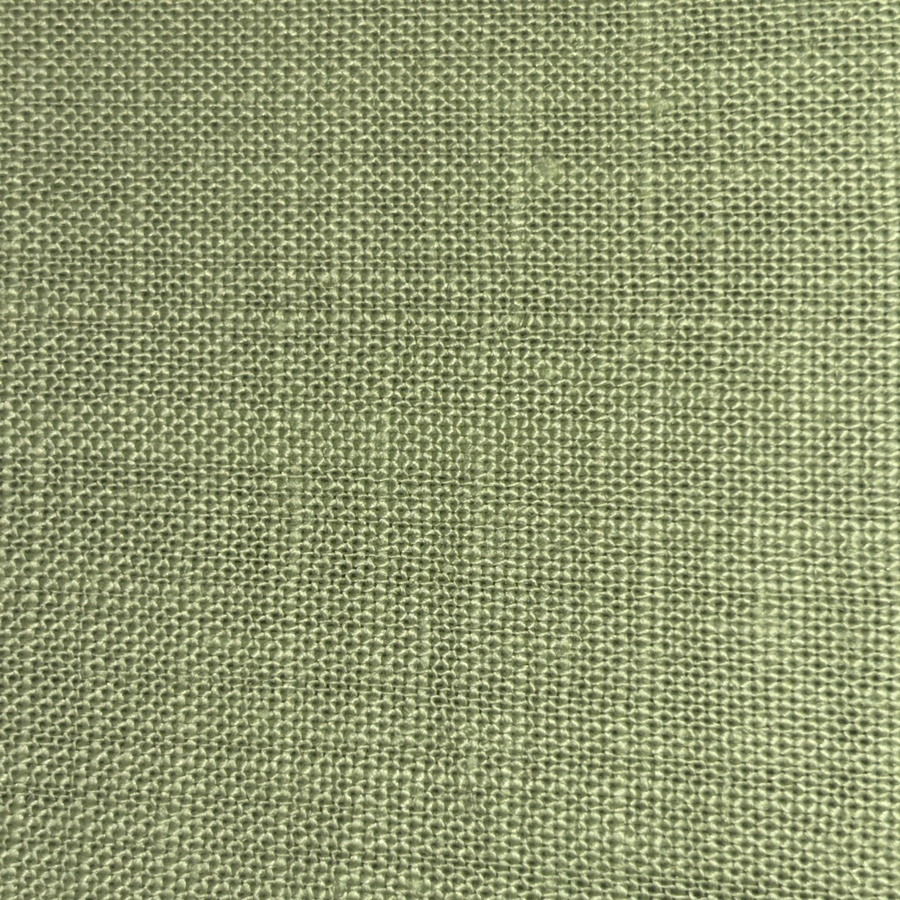 Tissu coton lin doux uni vert (1) Tissu coton lin doux uni vert (1)