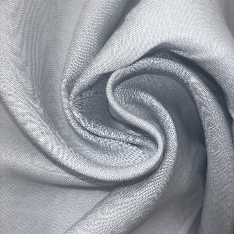 Tissu coton lin fin uni bleu ciel (2) Tissu coton lin fin uni bleu ciel (2)