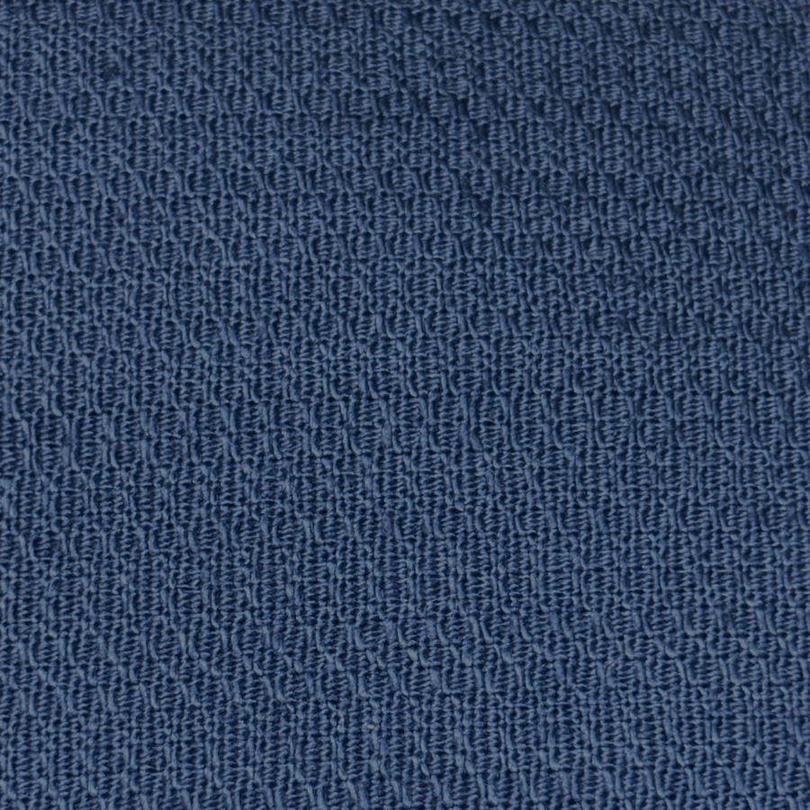 Tissu coton lourd bleu style ottoman pour ameublement (2) Tissu coton lourd bleu style ottoman pour ameublement (2)