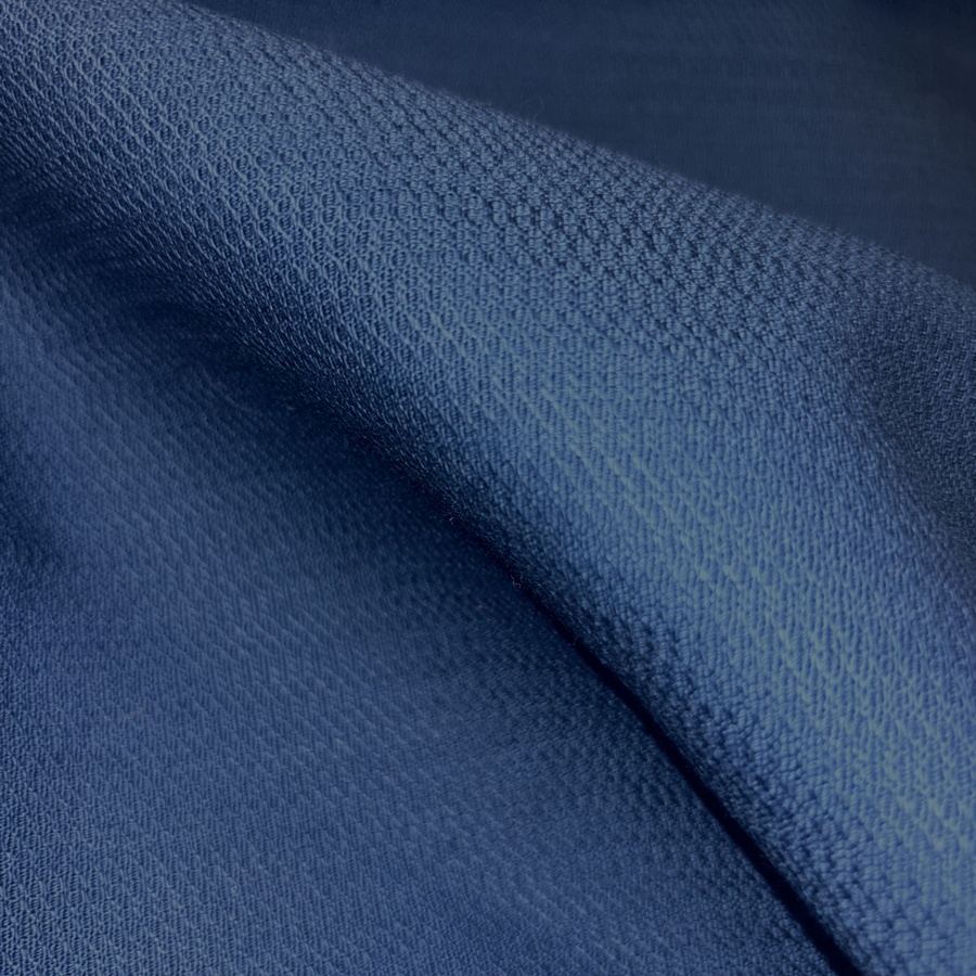 Tissu coton lourd bleu style ottoman pour ameublement (4) Tissu coton lourd bleu style ottoman pour ameublement (4)