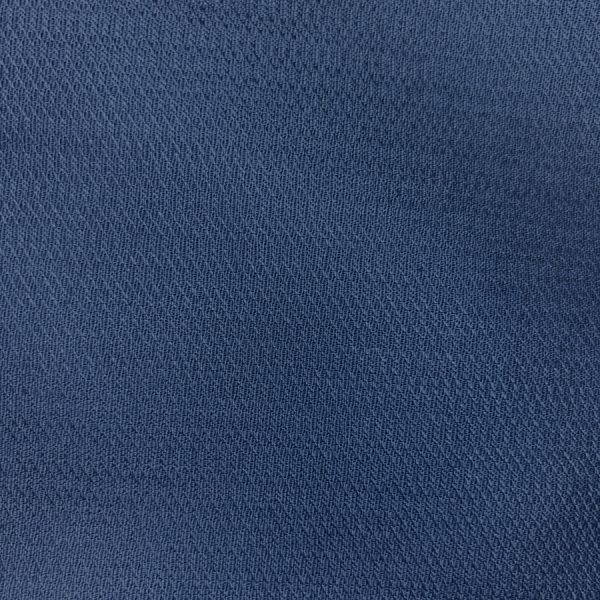 Tissu coton lourd bleu style ottoman pour ameublement (1)
