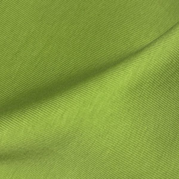 Tissu jersey de coton uni vert (1)