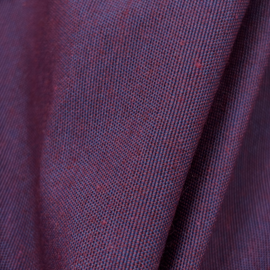 Toile bicolore à chaîne rouge et trame bleue - Largeur 280 centimètres (3) Toile bicolore à chaîne rouge et trame bleue - Largeur 280 centimètres (3)