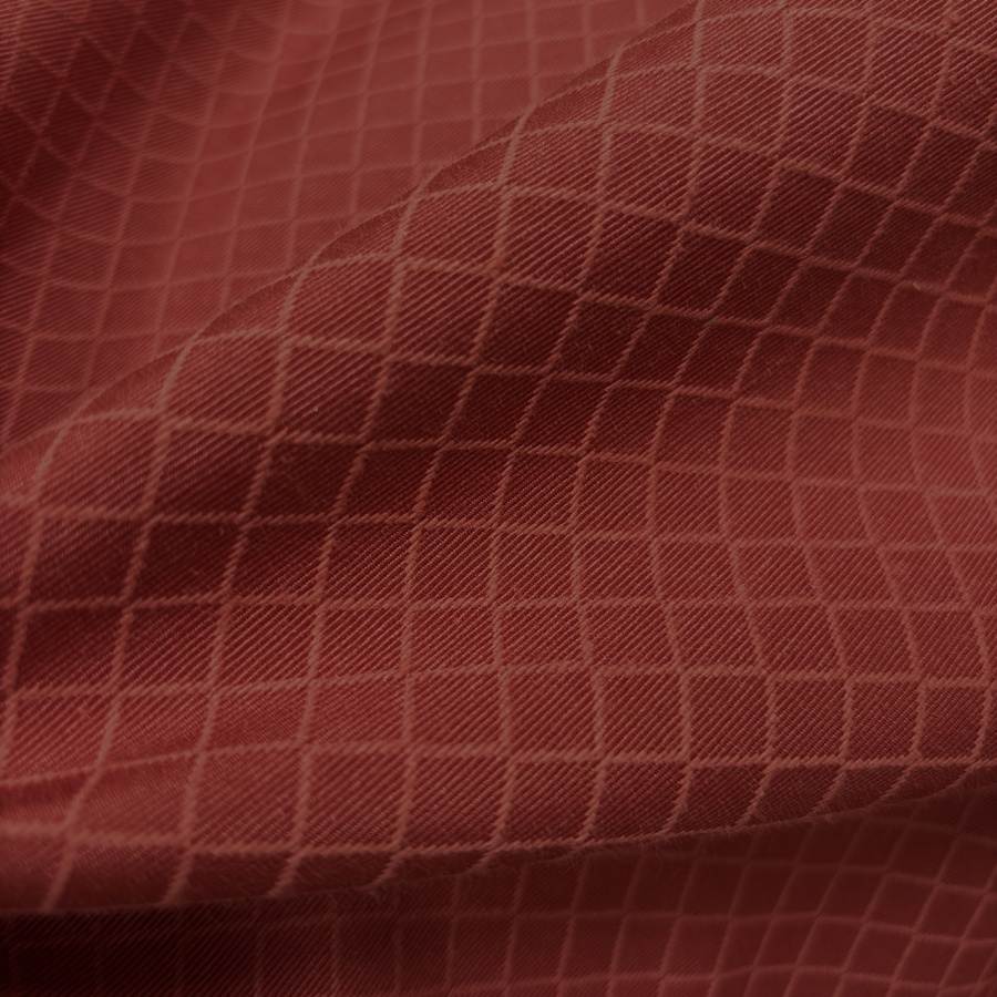 Toile de polyester réversible à carreaux rouge - Largeur 280 centimètres (4) Toile de polyester réversible à carreaux rouge - Largeur 280 centimètres (4)