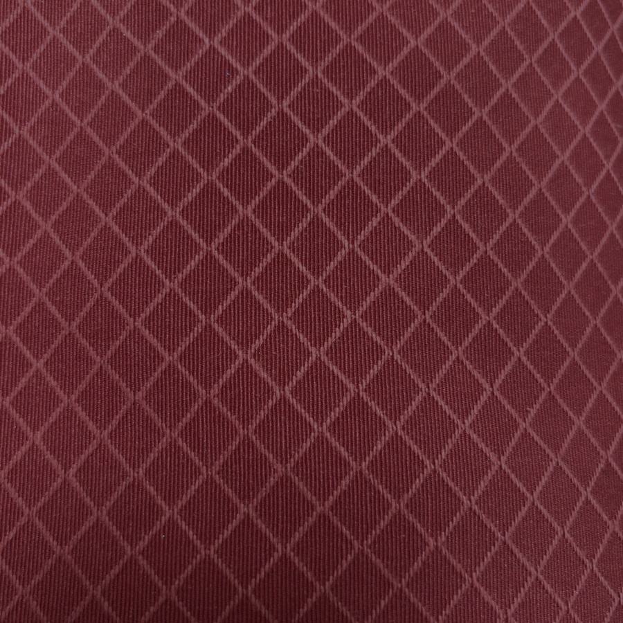 Toile de polyester réversible à carreaux rouge - Largeur 280 centimètres (1) Toile de polyester réversible à carreaux rouge - Largeur 280 centimètres (1)